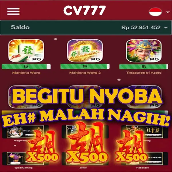 CV777 Masuk Resmi 2026 Aplikasi